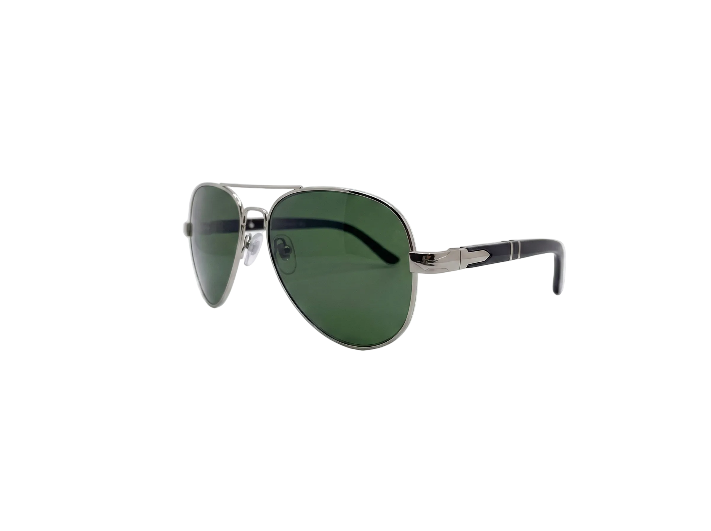 Persol - Classic Silver Aviator Sunglasses M - 1009
