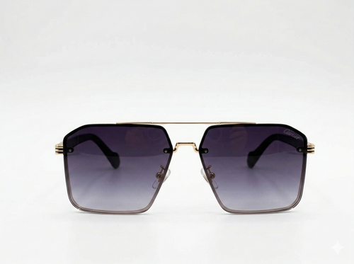 Cartier - Gold Accent Rimless Navigators M - 1006