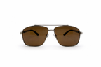 Cartier - Premium Silver & Wood Metal Sunglasses M - 1024