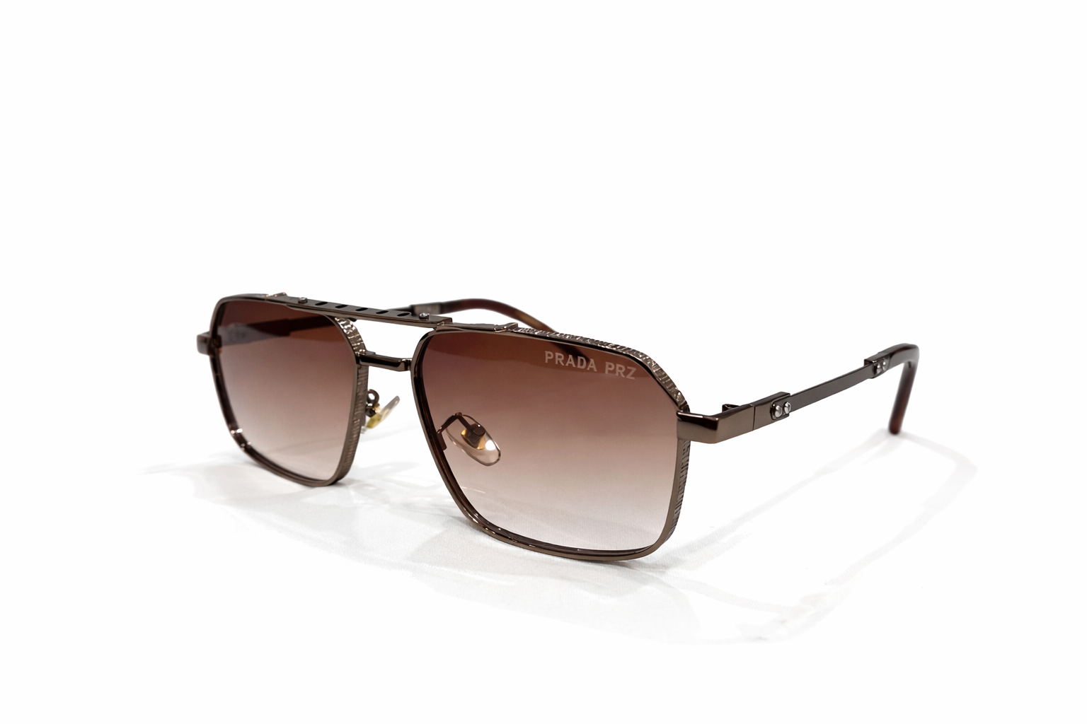 Prada PRZ - Textured Metal Navigators M - 1015