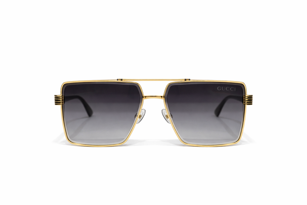 Gucci - Signature Stripe Square Sunglasses M - 1004