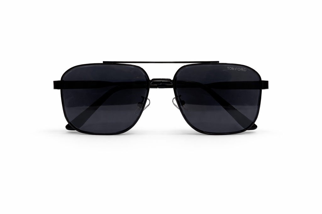 Tom Ford - Premium Stealth Black Sunglasses M - 1023