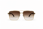 Gucci - Signature Stripe Square Sunglasses M - 1004