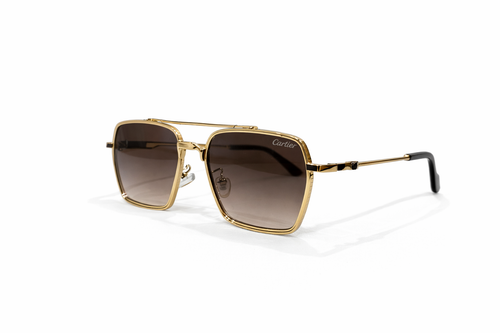 Cartier - Premium Square Navigator Sunglasses M - 1003