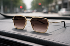 Cartier - Premium Square Navigator Sunglasses M - 1003