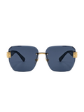 RayVerse - Premium Rimless Square Sunglasses W - 1013