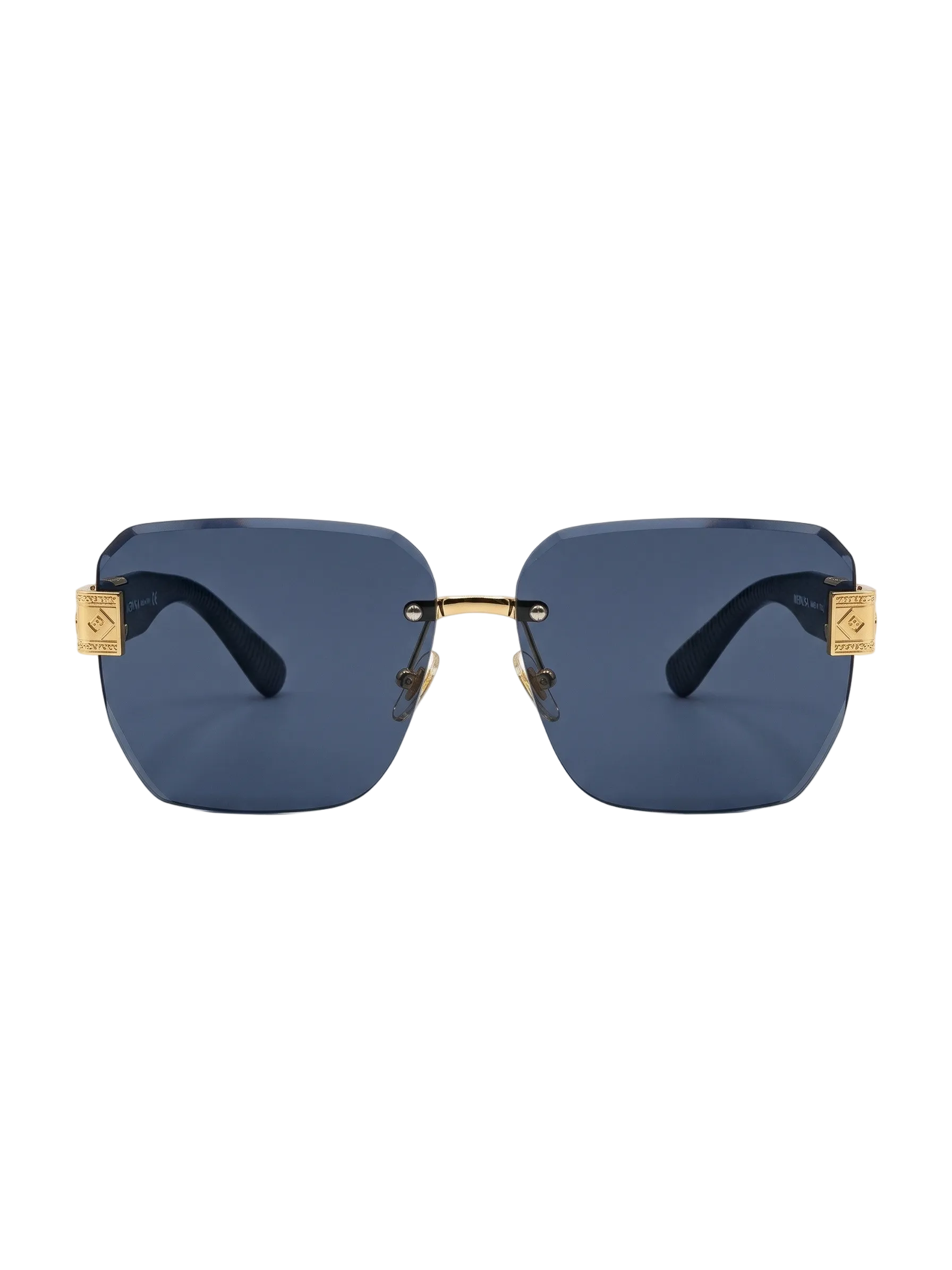 RayVerse - Premium Rimless Square Sunglasses W - 1013