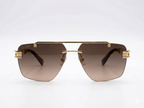 Cartier - Premium Rimless Cutout Navigators Sunglasses M - 1019