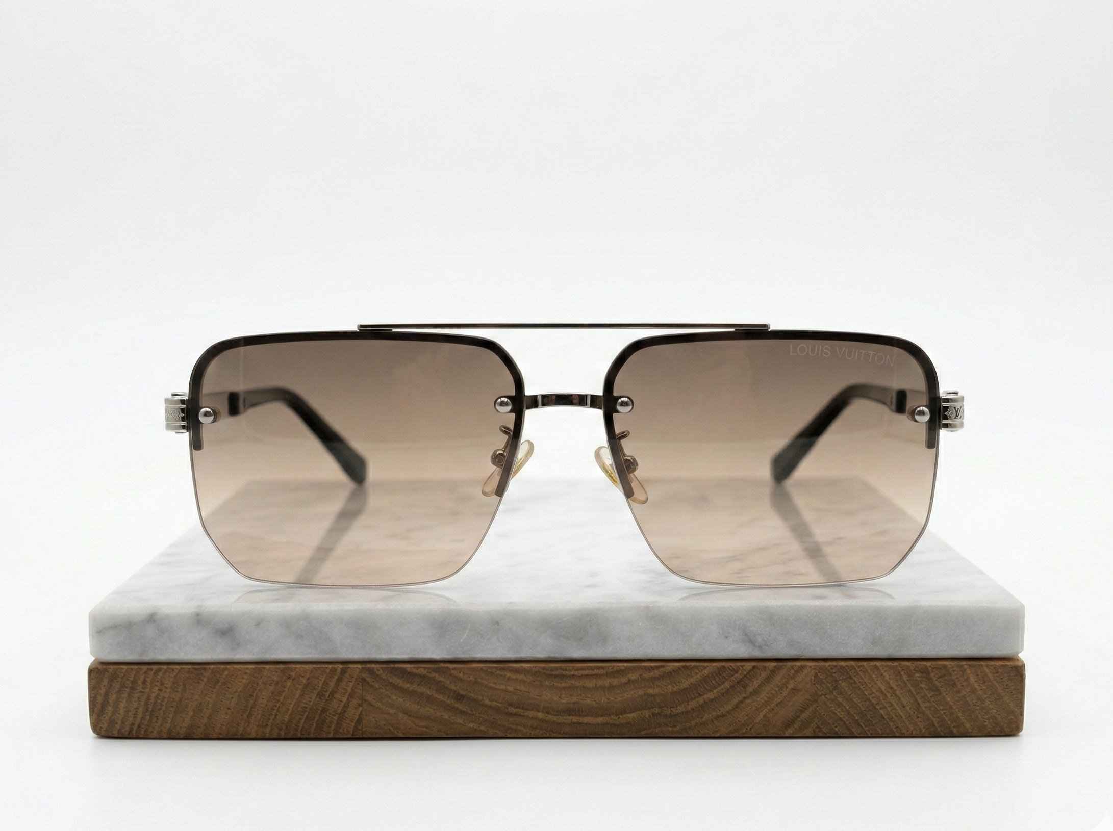 Louis Vuitton - Premium Rimless Sunglasses M - 1000